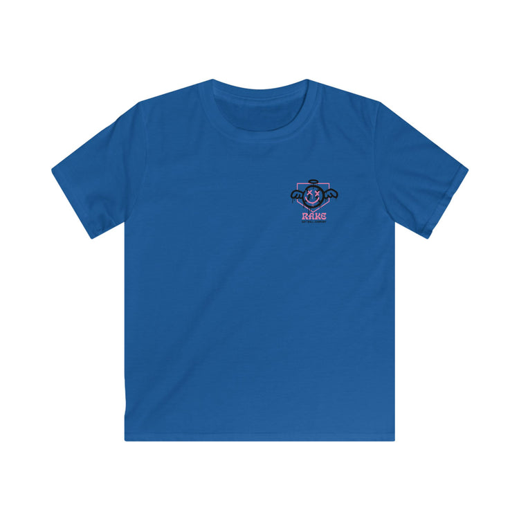 Kids She Angel Drip Softball Tee - Rake Baseball Company - RAKE BASEBALL | BASEBALL T-SHIRT | BASEBALL CLOTHING | GOOD VIBES ONLY