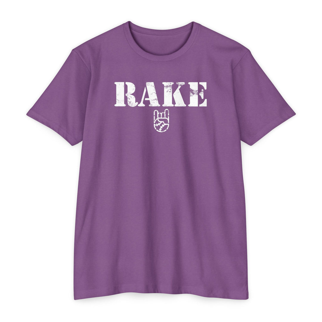Rake Stencil Tee - Rake Baseball Company - RAKE BASEBALL | BASEBALL T-SHIRT | BASEBALL CLOTHING | GOOD VIBES ONLY