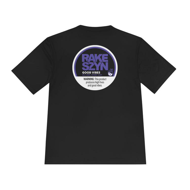 Rake SZYN Dry Fit Tee - Rake Baseball Company - RAKE BASEBALL | BASEBALL T-SHIRT | BASEBALL CLOTHING | GOOD VIBES ONLY