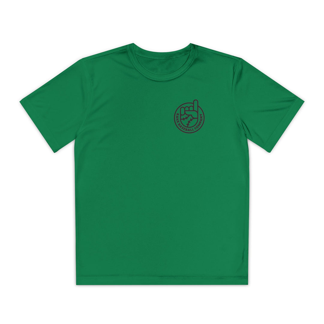 Kids One Day or Day One Dry Fit Tee - Rake Baseball Company - RAKE BASEBALL | BASEBALL T-SHIRT | BASEBALL CLOTHING | GOOD VIBES ONLY