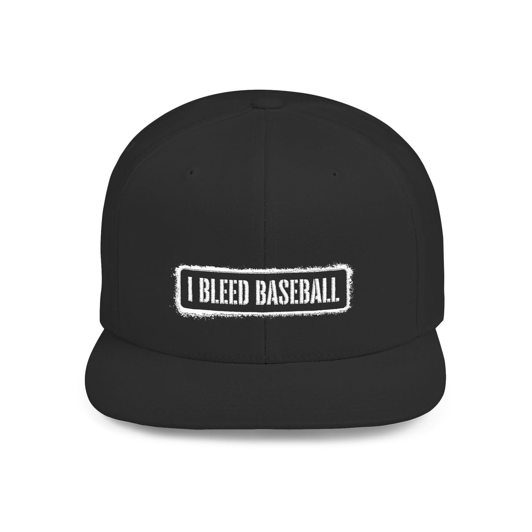 I Bleed Baseball Snapback Hat