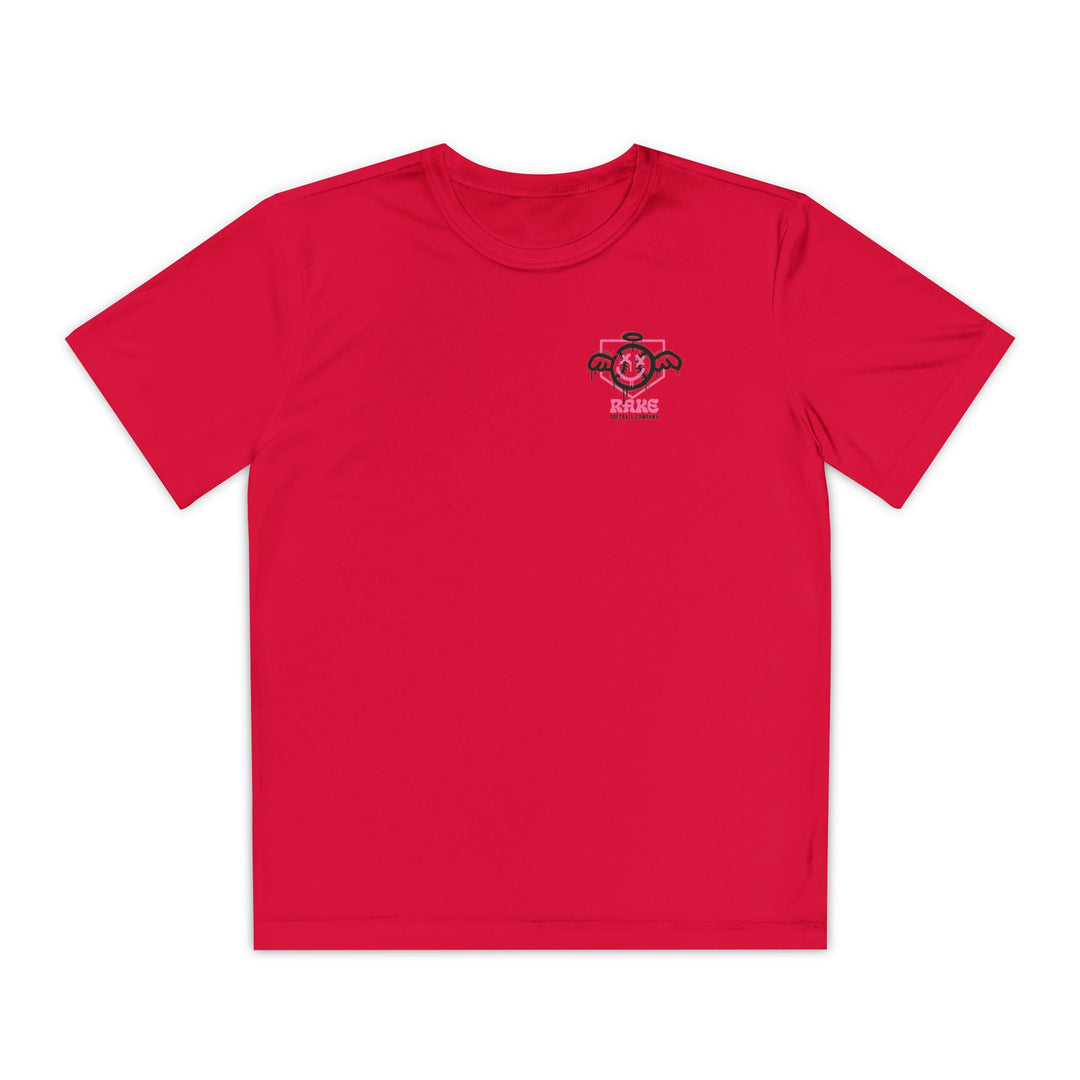 Kids She Angel Drip Softball Dry Fit Tee - Rake Baseball Company - RAKE BASEBALL | BASEBALL T-SHIRT | BASEBALL CLOTHING | GOOD VIBES ONLY