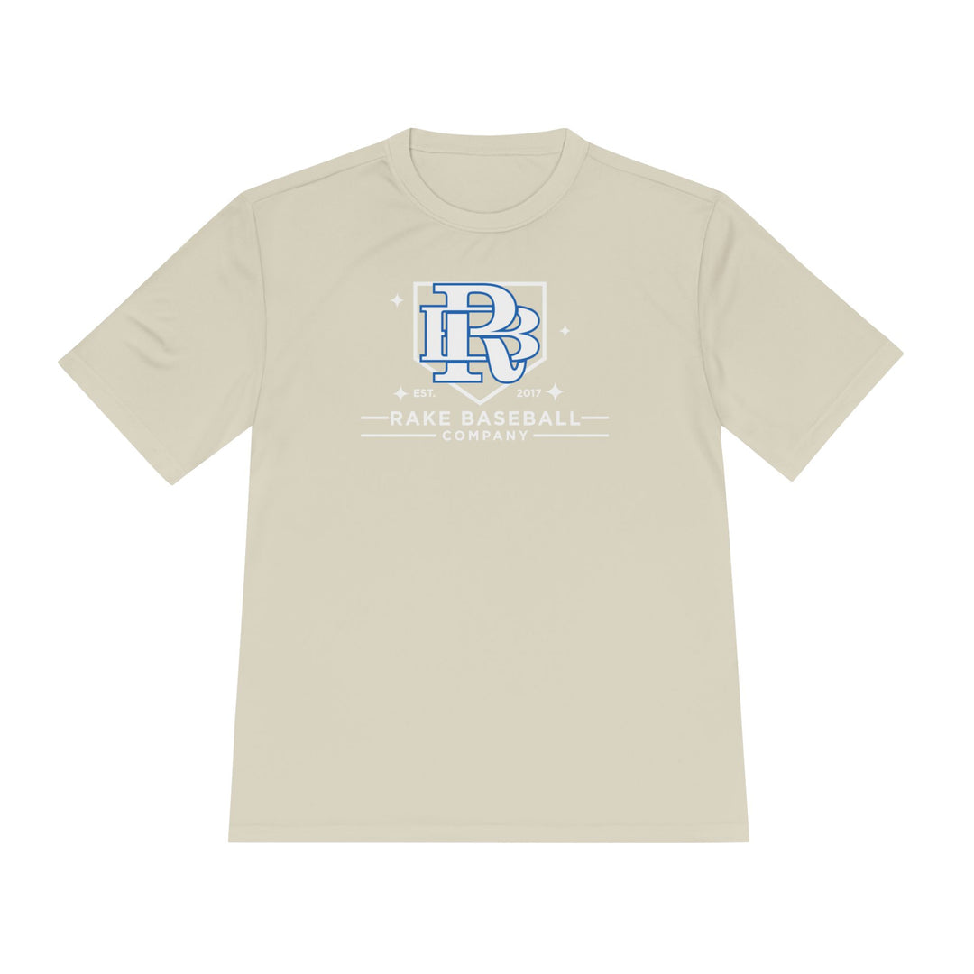 Rake Baseball Homeplate Tee Dry Fit Tee - Rake Baseball Company - RAKE BASEBALL | BASEBALL T-SHIRT | BASEBALL CLOTHING | GOOD VIBES ONLY