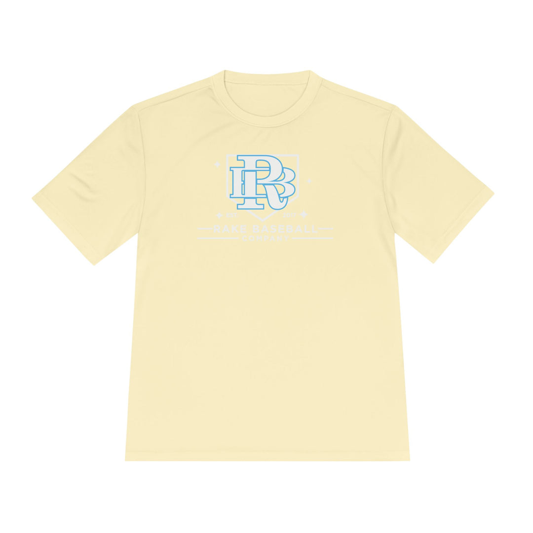 Rake Baseball Homeplate Tee Dry Fit Tee - Rake Baseball Company - RAKE BASEBALL | BASEBALL T-SHIRT | BASEBALL CLOTHING | GOOD VIBES ONLY