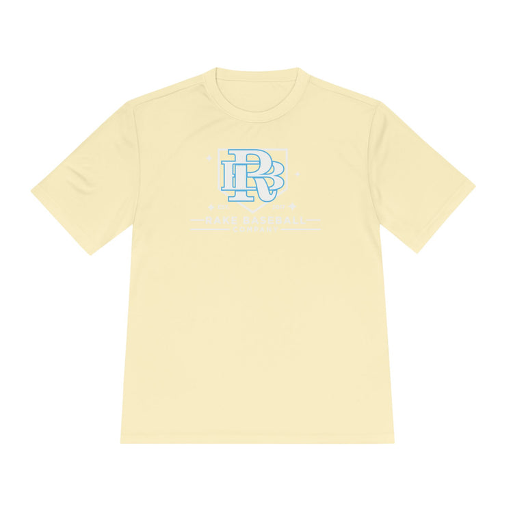 Rake Baseball Homeplate Tee Dry Fit Tee - Rake Baseball Company - RAKE BASEBALL | BASEBALL T-SHIRT | BASEBALL CLOTHING | GOOD VIBES ONLY
