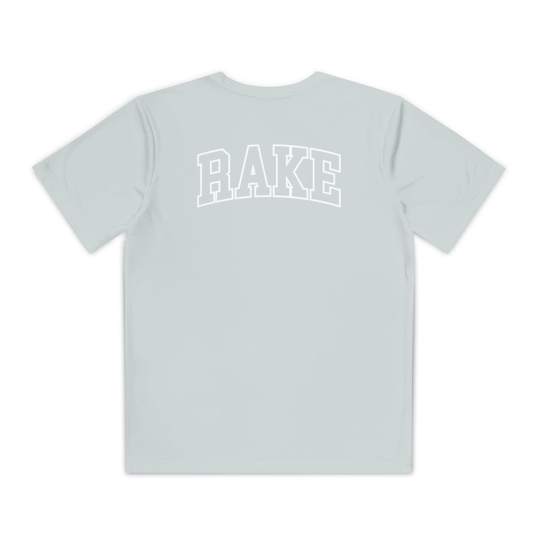 Kids Rockin' Rake Dry Fit Tee - Rake Baseball Company - RAKE BASEBALL | BASEBALL T-SHIRT | BASEBALL CLOTHING | GOOD VIBES ONLY