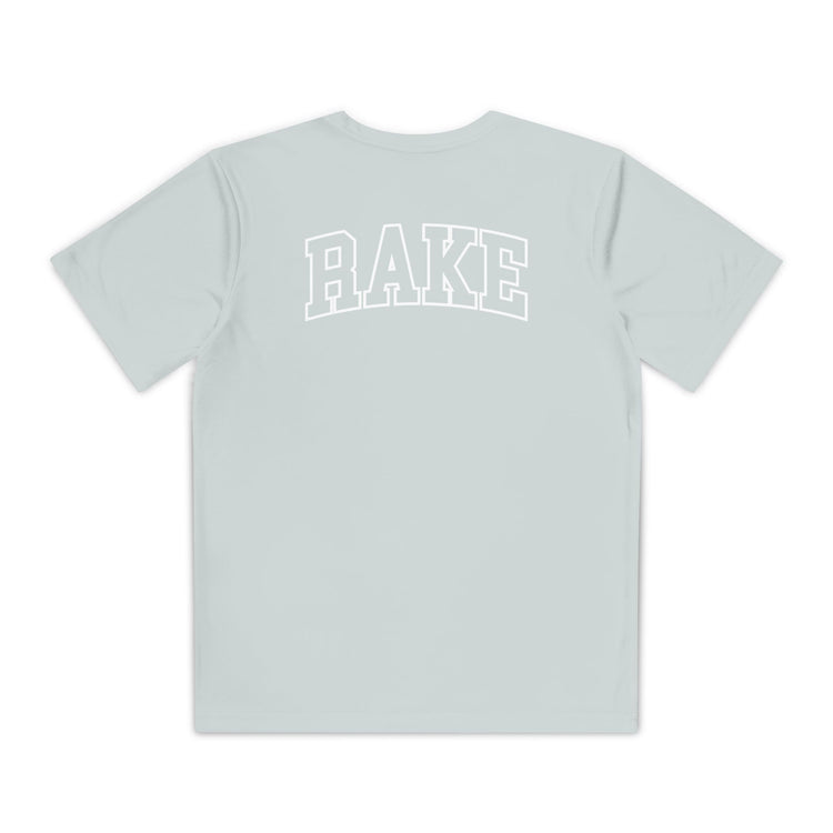 Kids Rockin' Rake Dry Fit Tee - Rake Baseball Company - RAKE BASEBALL | BASEBALL T-SHIRT | BASEBALL CLOTHING | GOOD VIBES ONLY