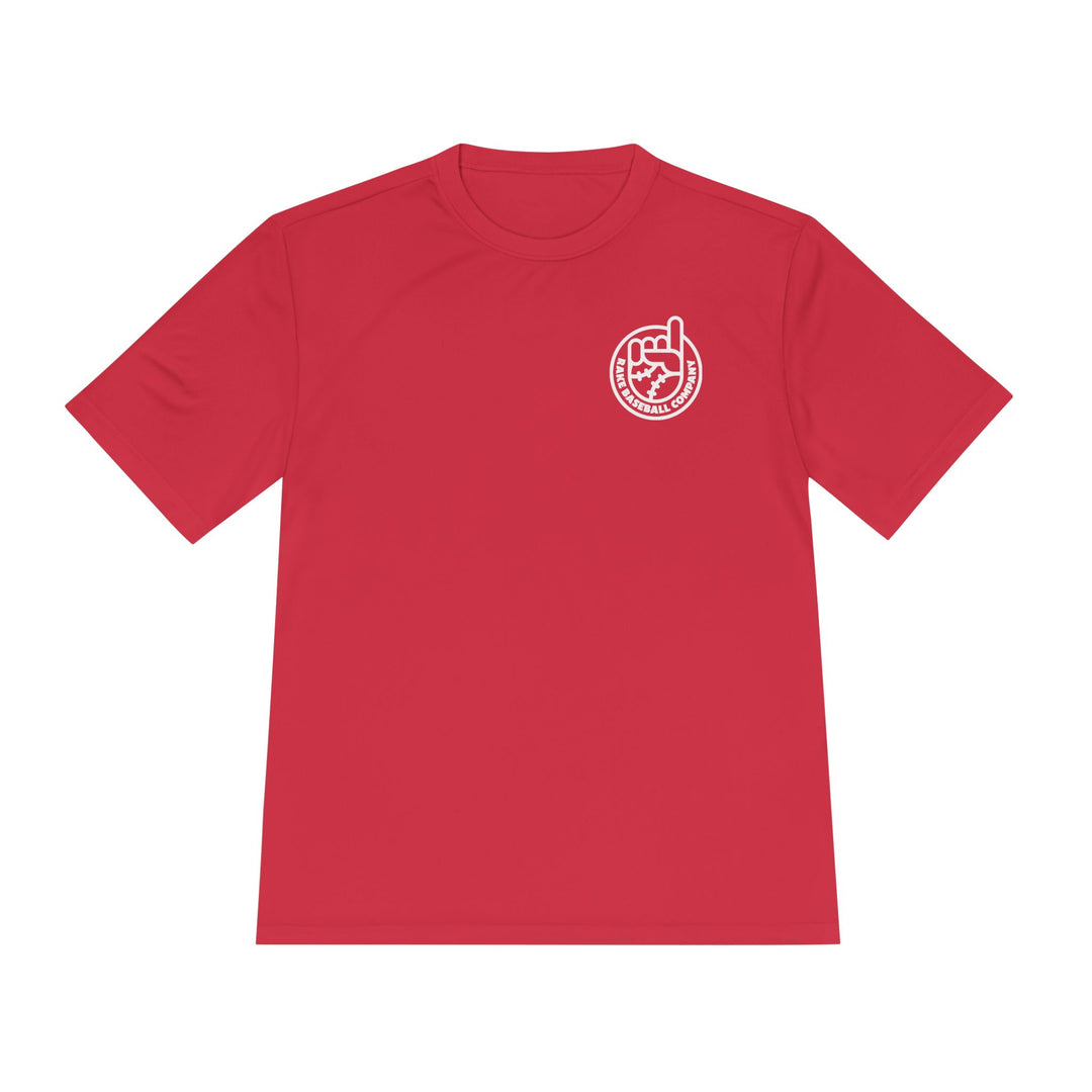 One Percent Better Dry Fit Tee - Rake Baseball Company - RAKE BASEBALL | BASEBALL T-SHIRT | BASEBALL CLOTHING | GOOD VIBES ONLY