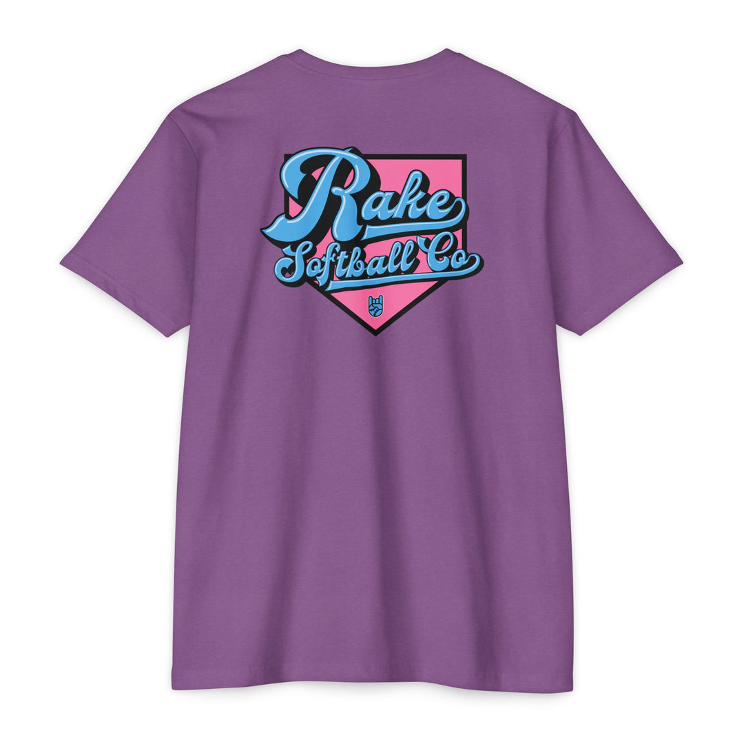 Rake Softball Co. Tee - Rake Baseball Company - RAKE BASEBALL | BASEBALL T-SHIRT | BASEBALL CLOTHING | GOOD VIBES ONLY