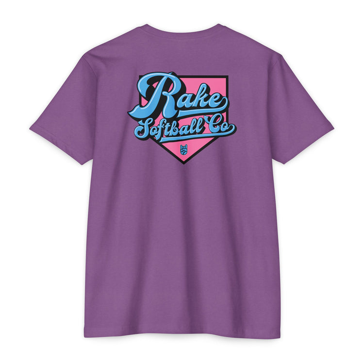 Rake Softball Co. Tee - Rake Baseball Company - RAKE BASEBALL | BASEBALL T-SHIRT | BASEBALL CLOTHING | GOOD VIBES ONLY