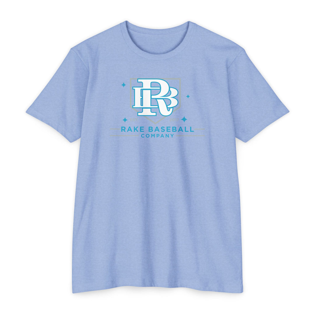 RB Homeplate Tee - Rake Baseball Company - RAKE BASEBALL | BASEBALL T-SHIRT | BASEBALL CLOTHING | GOOD VIBES ONLY