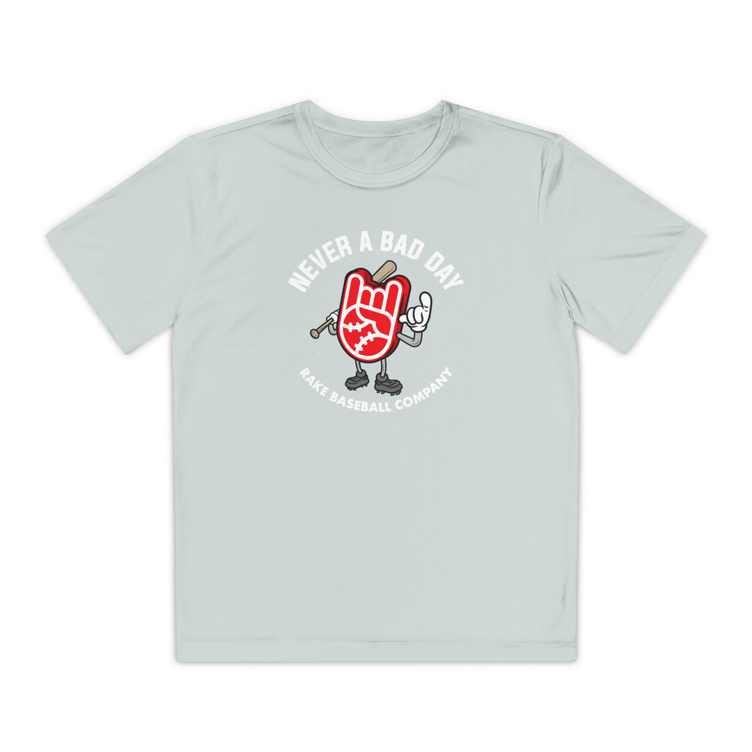 Kids "Never A Bad Day" Dry Fit Tee