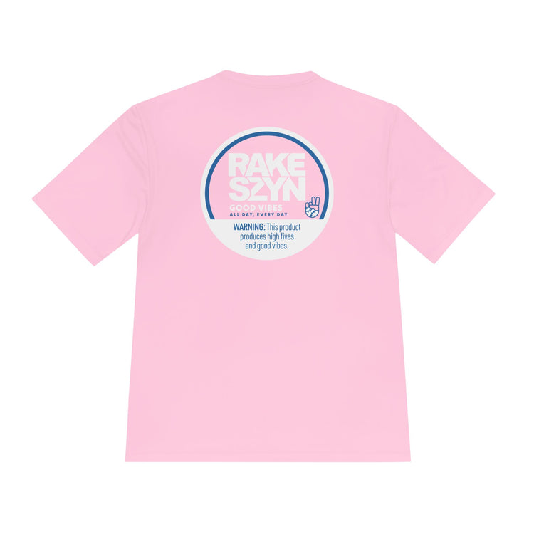 Rake SZYN Dry Fit Tee - Rake Baseball Company - RAKE BASEBALL | BASEBALL T-SHIRT | BASEBALL CLOTHING | GOOD VIBES ONLY