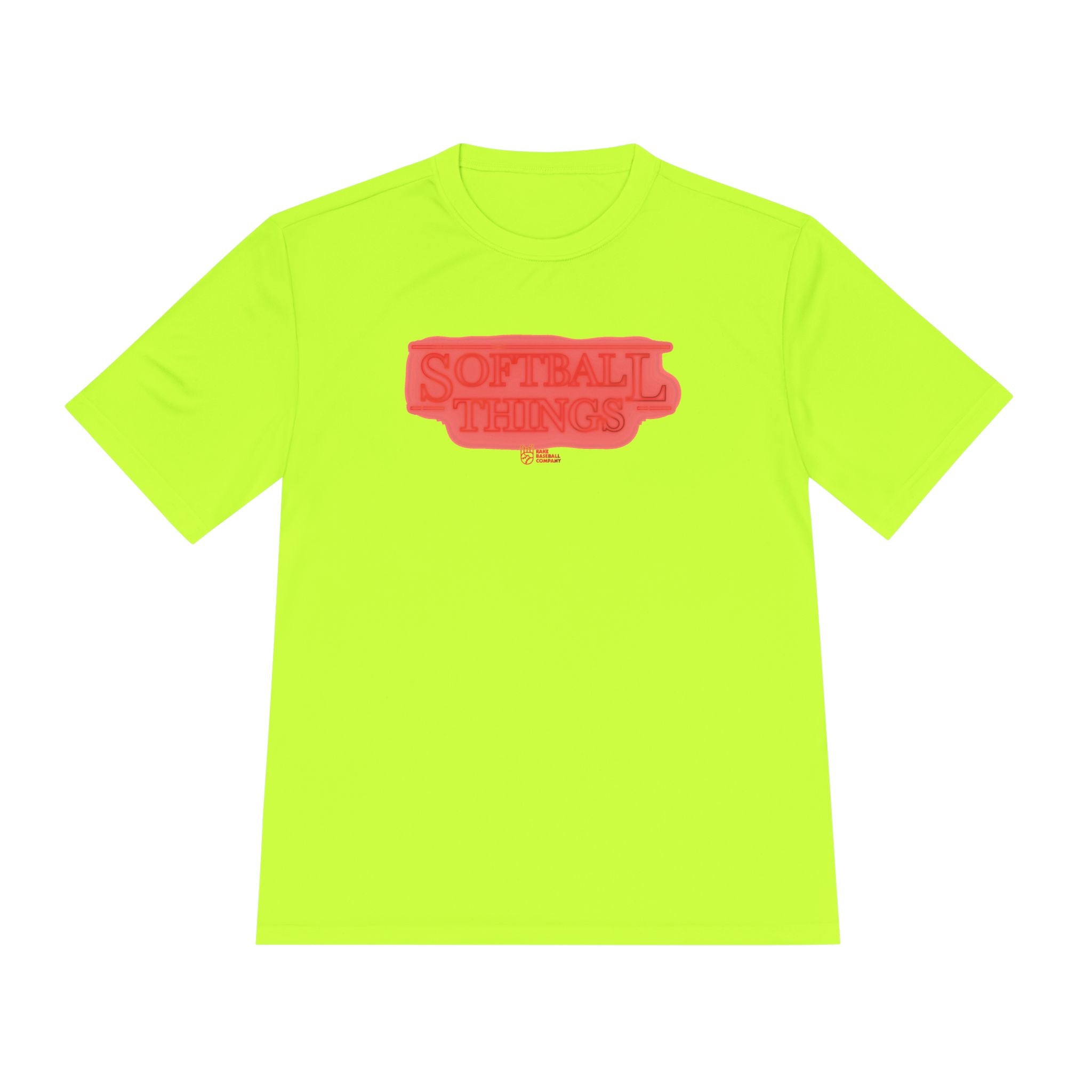 Softball Things Dry Fit Tee - Rake Baseball Company - RAKE BASEBALL | BASEBALL T-SHIRT | BASEBALL CLOTHING | GOOD VIBES ONLY