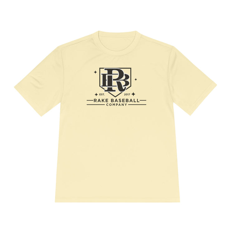 Rake Baseball Homeplate Tee Dry Fit Tee - Rake Baseball Company - RAKE BASEBALL | BASEBALL T-SHIRT | BASEBALL CLOTHING | GOOD VIBES ONLY