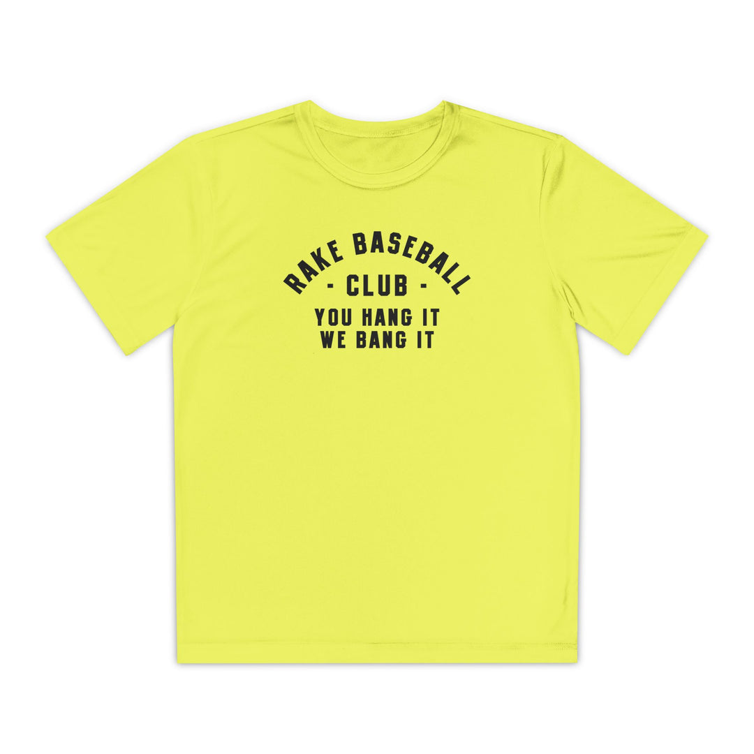 Kids Rake Baseball Club Dry Fit Tee
