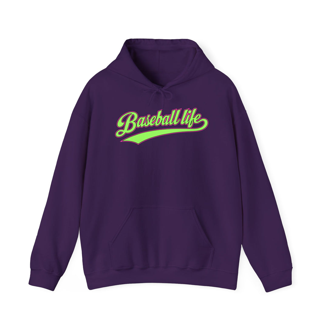 Baseball Life Green Edition Hoodie