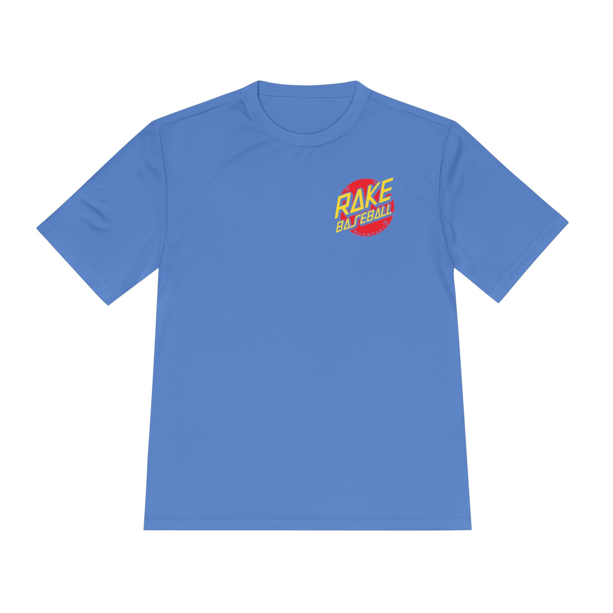 Rake Dot Dry Fit Tee - Rake Baseball Company - RAKE BASEBALL | BASEBALL T-SHIRT | BASEBALL CLOTHING | GOOD VIBES ONLY