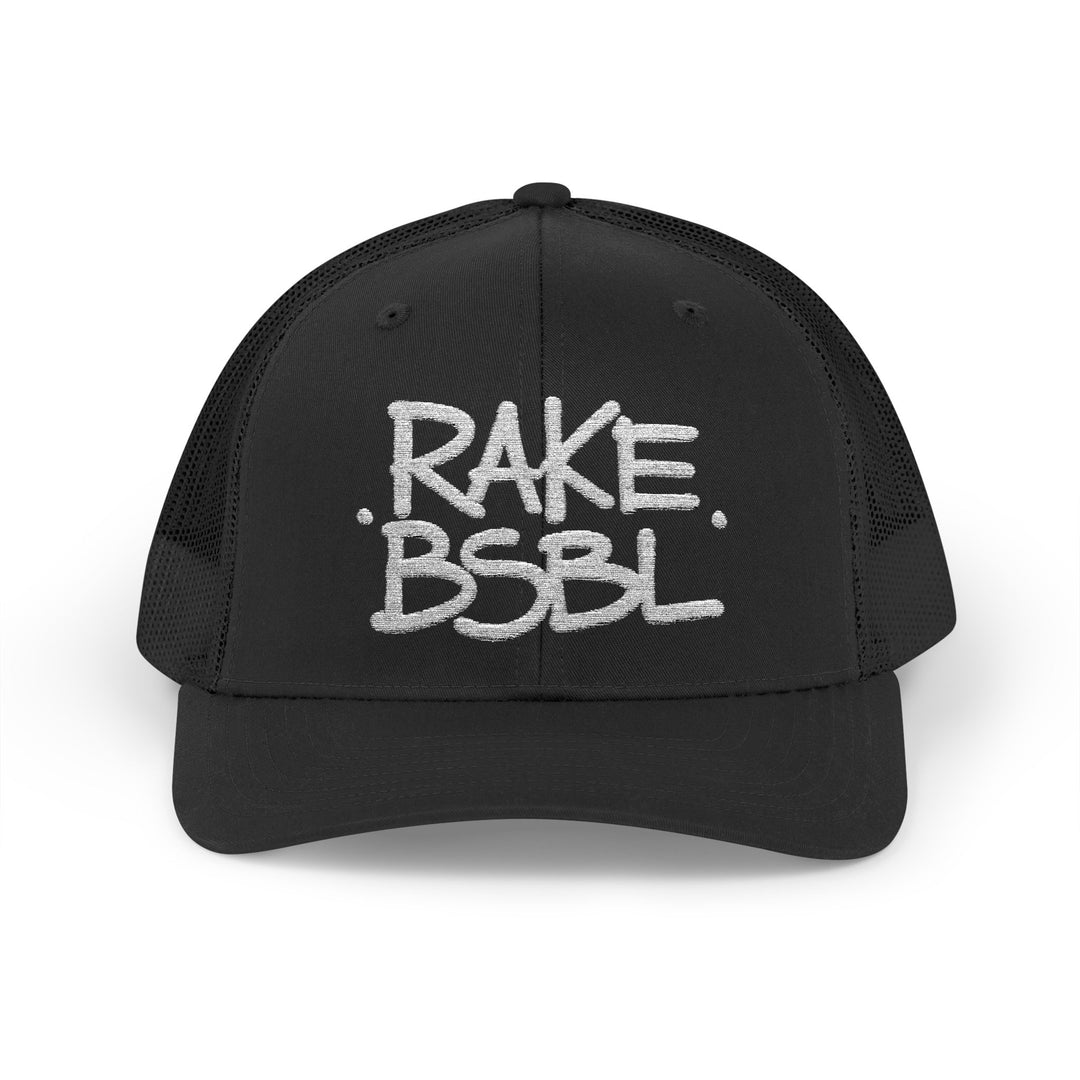Rake BSBL Snapback Trucker Cap