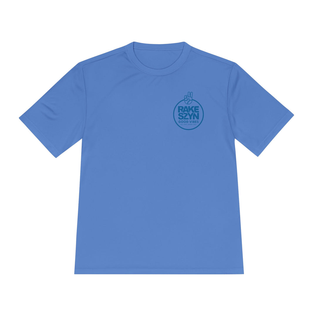 Rake SZYN Dry Fit Tee - Rake Baseball Company - RAKE BASEBALL | BASEBALL T-SHIRT | BASEBALL CLOTHING | GOOD VIBES ONLY