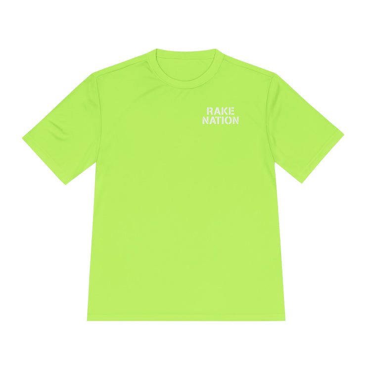 Rake Nation Dry Fit Tee - Rake Baseball Company - RAKE BASEBALL | BASEBALL T-SHIRT | BASEBALL CLOTHING | GOOD VIBES ONLY