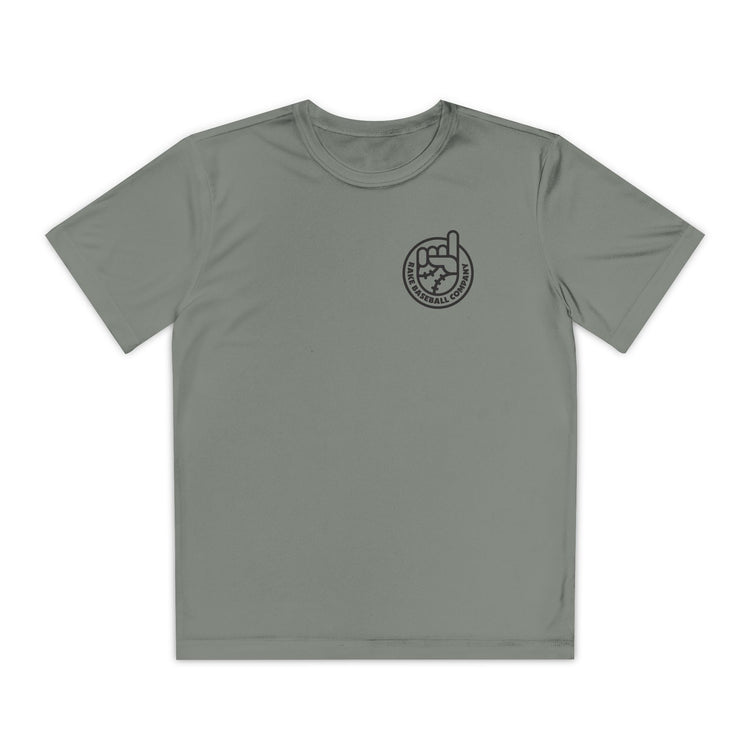 Kids One Day or Day One Dry Fit Tee - Rake Baseball Company - RAKE BASEBALL | BASEBALL T-SHIRT | BASEBALL CLOTHING | GOOD VIBES ONLY