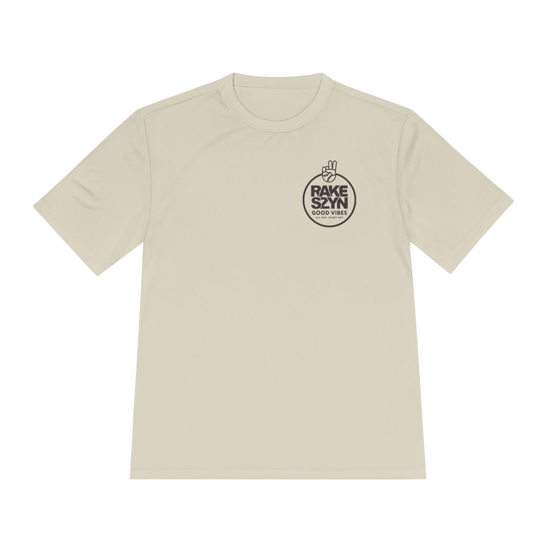 Rake SZYN Dry Fit Tee - Rake Baseball Company - RAKE BASEBALL | BASEBALL T-SHIRT | BASEBALL CLOTHING | GOOD VIBES ONLY