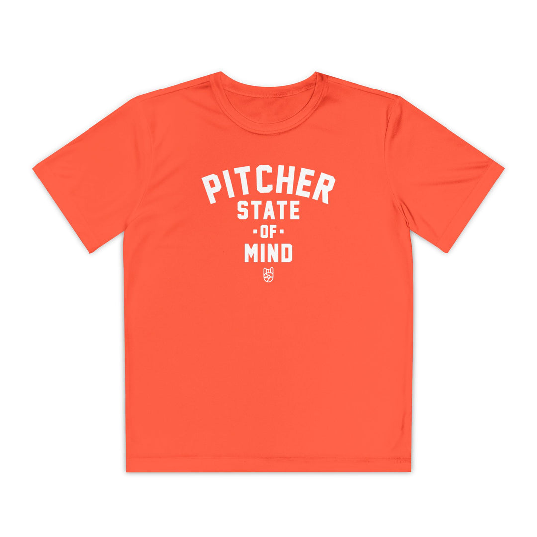 Kids Pitcher State Of Mind Dry Fit Tee