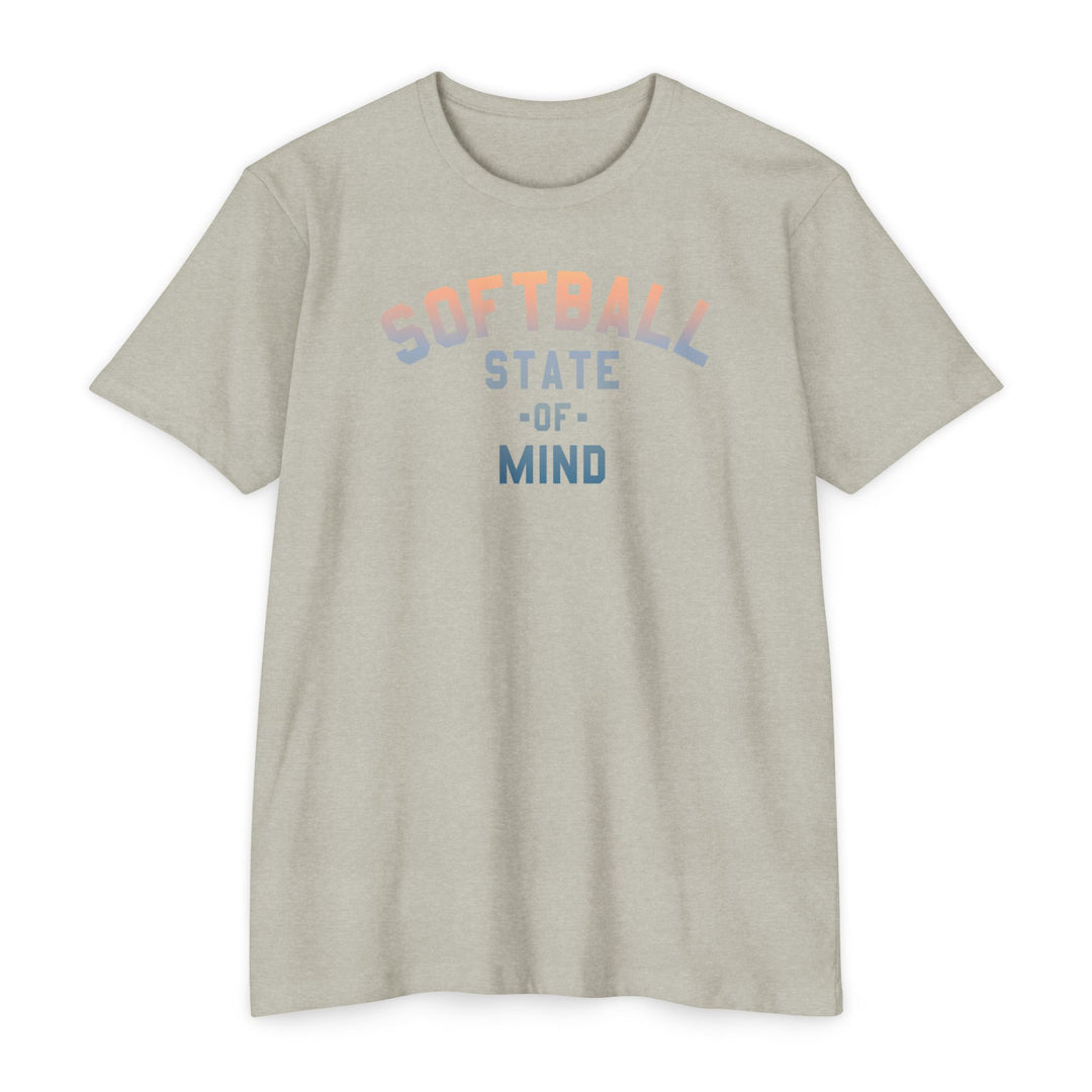 Softball State Of Mind Tee - Rake Baseball Company - RAKE BASEBALL | BASEBALL T-SHIRT | BASEBALL CLOTHING | GOOD VIBES ONLY