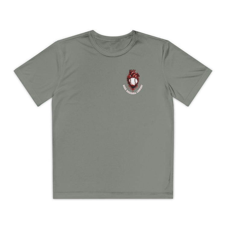 Kids My True Love Baseball Dry Fit Tee - Rake Baseball Company - RAKE BASEBALL | BASEBALL T-SHIRT | BASEBALL CLOTHING | GOOD VIBES ONLY