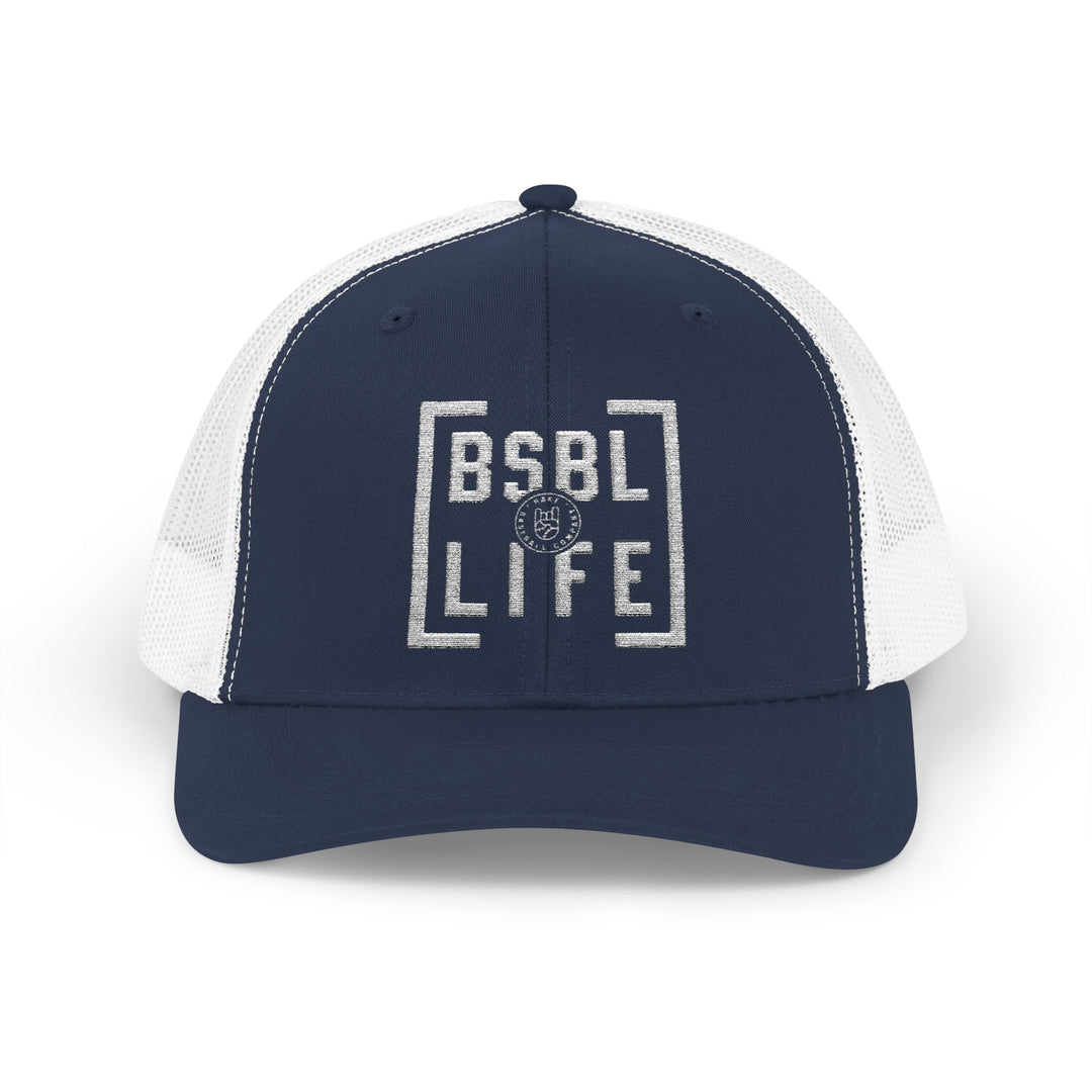 BSBL Life Snapback Trucker Cap