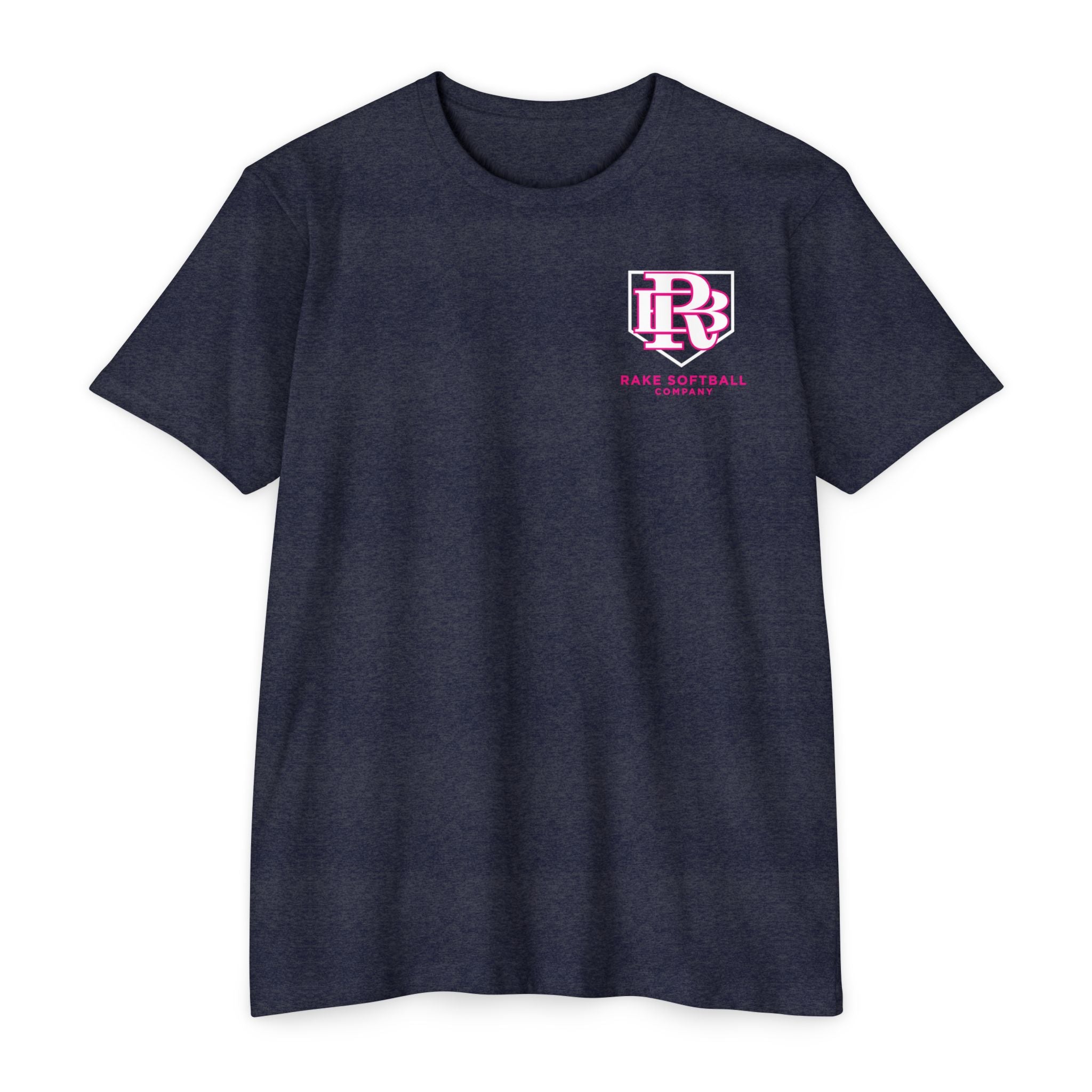 RB Homeplate Softball Tee - Rake Baseball Company - RAKE BASEBALL | BASEBALL T-SHIRT | BASEBALL CLOTHING | GOOD VIBES ONLY