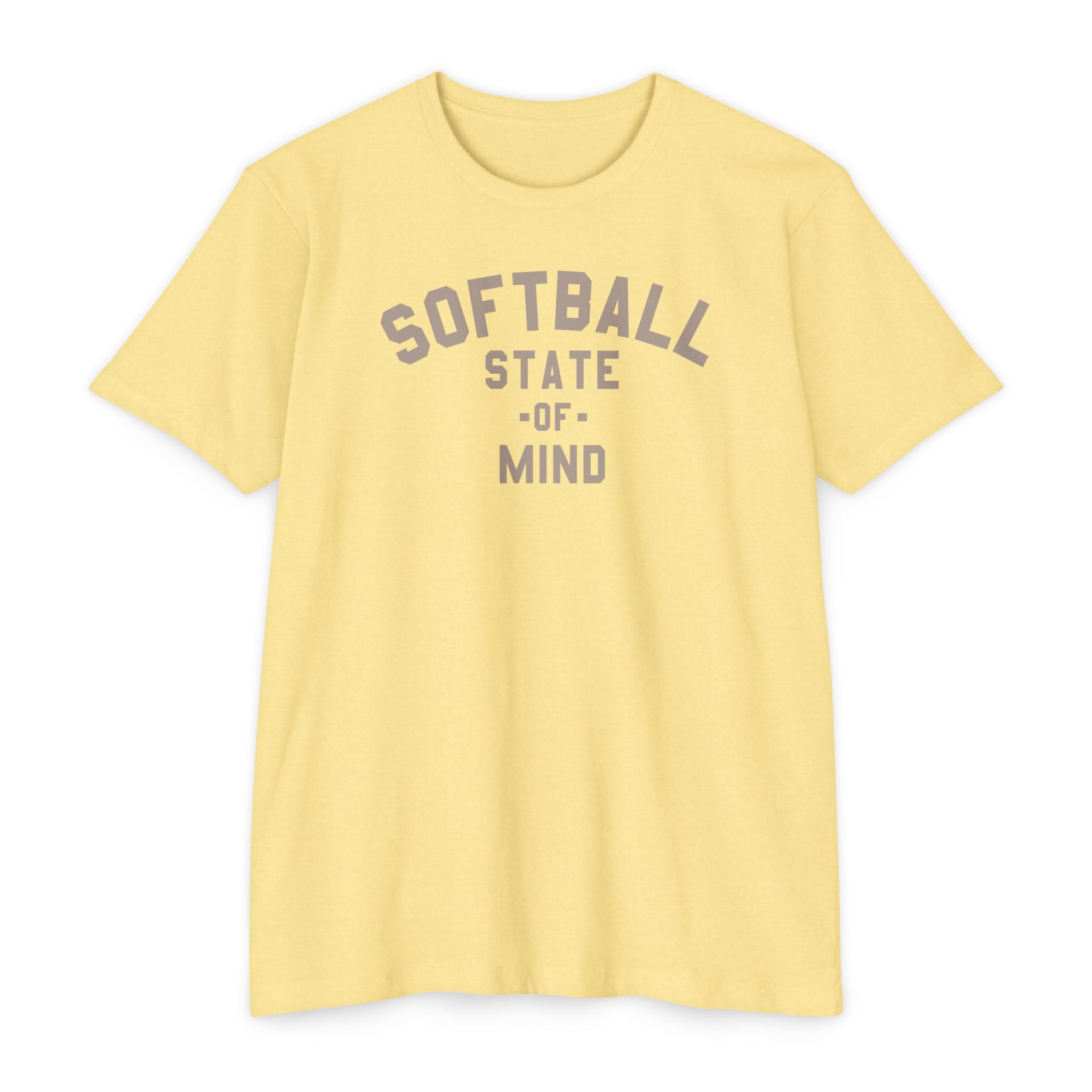 Softball State Of Mind Tee - Rake Baseball Company - RAKE BASEBALL | BASEBALL T-SHIRT | BASEBALL CLOTHING | GOOD VIBES ONLY