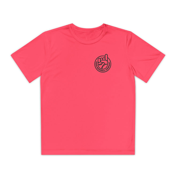 Kids One Day or Day One Dry Fit Tee - Rake Baseball Company - RAKE BASEBALL | BASEBALL T-SHIRT | BASEBALL CLOTHING | GOOD VIBES ONLY