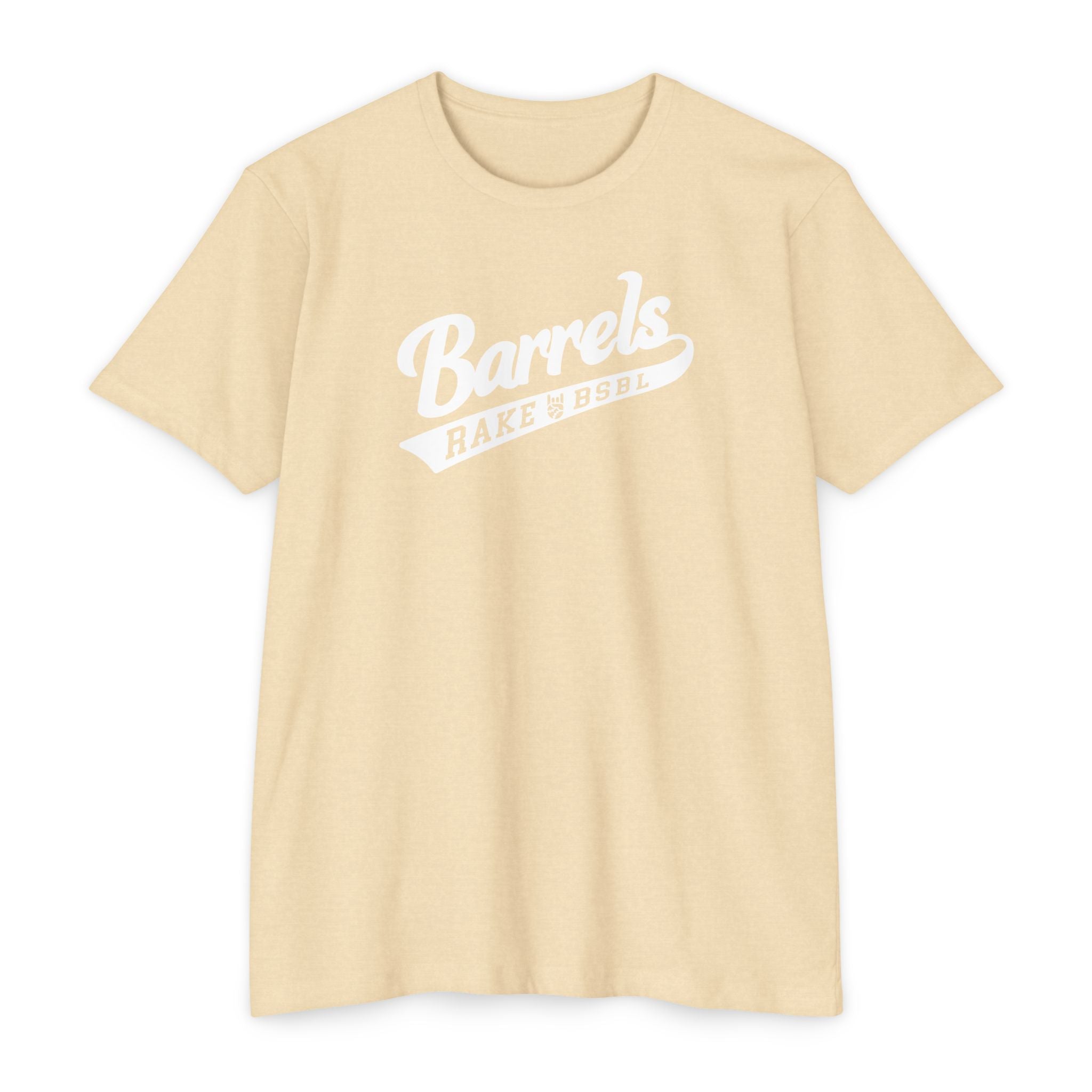 Barrels Tee - Rake Baseball Company - RAKE BASEBALL | BASEBALL T-SHIRT | BASEBALL CLOTHING | GOOD VIBES ONLY