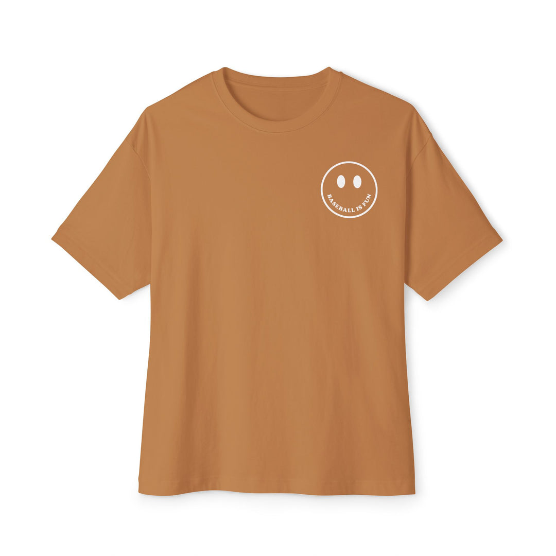 Baseball is Fun Oversized Tee