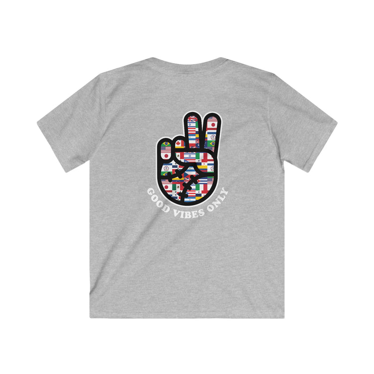 Kids Rake GVO WBC Edition Tee - Rake Baseball Company - RAKE BASEBALL | BASEBALL T-SHIRT | BASEBALL CLOTHING | GOOD VIBES ONLY