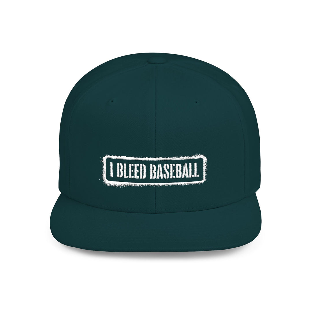 I Bleed Baseball Snapback Hat