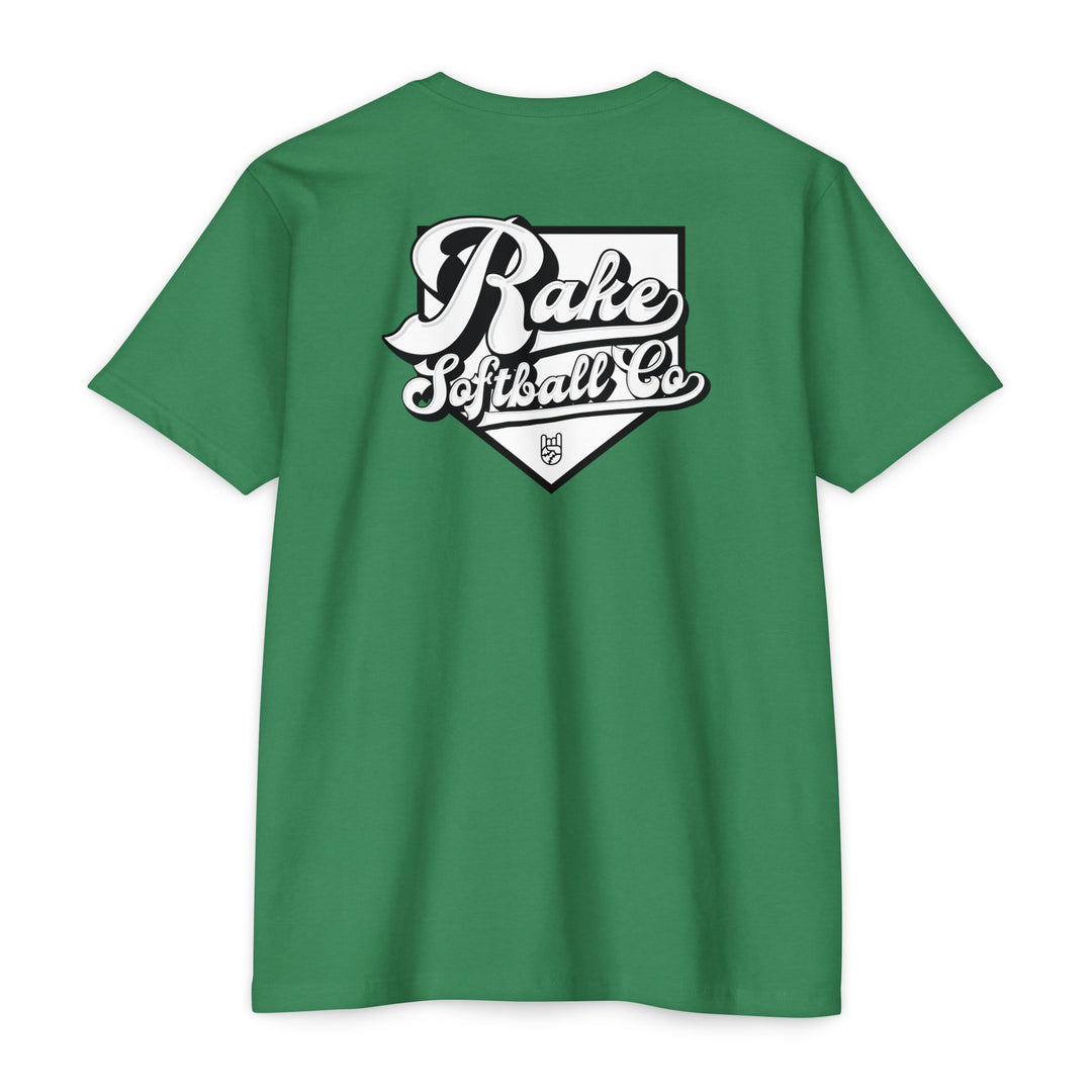 Rake Softball Co. Tee - Rake Baseball Company - RAKE BASEBALL | BASEBALL T-SHIRT | BASEBALL CLOTHING | GOOD VIBES ONLY
