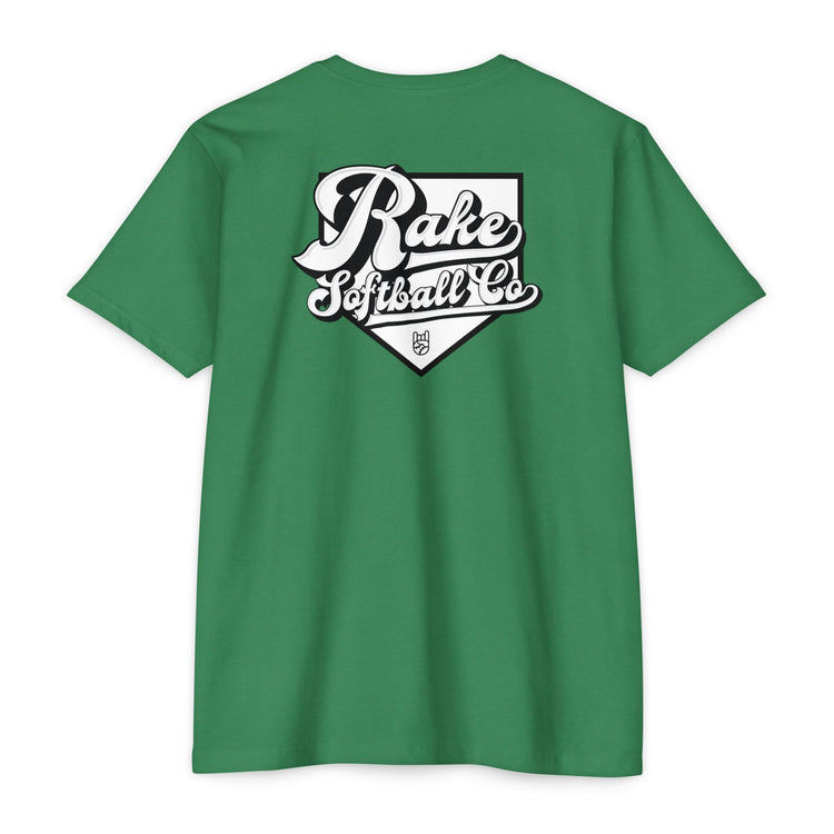 Rake Softball Co. Tee - Rake Baseball Company - RAKE BASEBALL | BASEBALL T-SHIRT | BASEBALL CLOTHING | GOOD VIBES ONLY