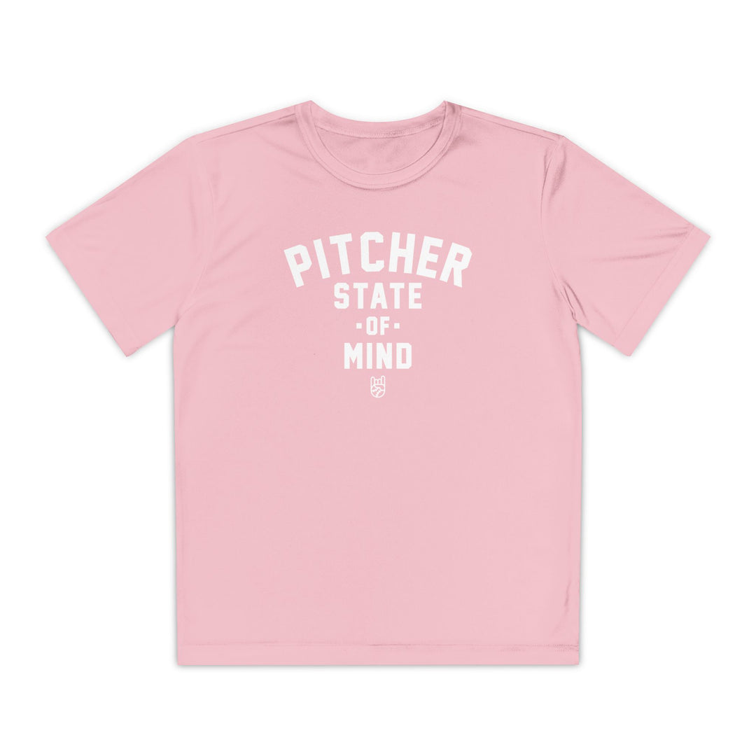 Kids Pitcher State Of Mind Dry Fit Tee