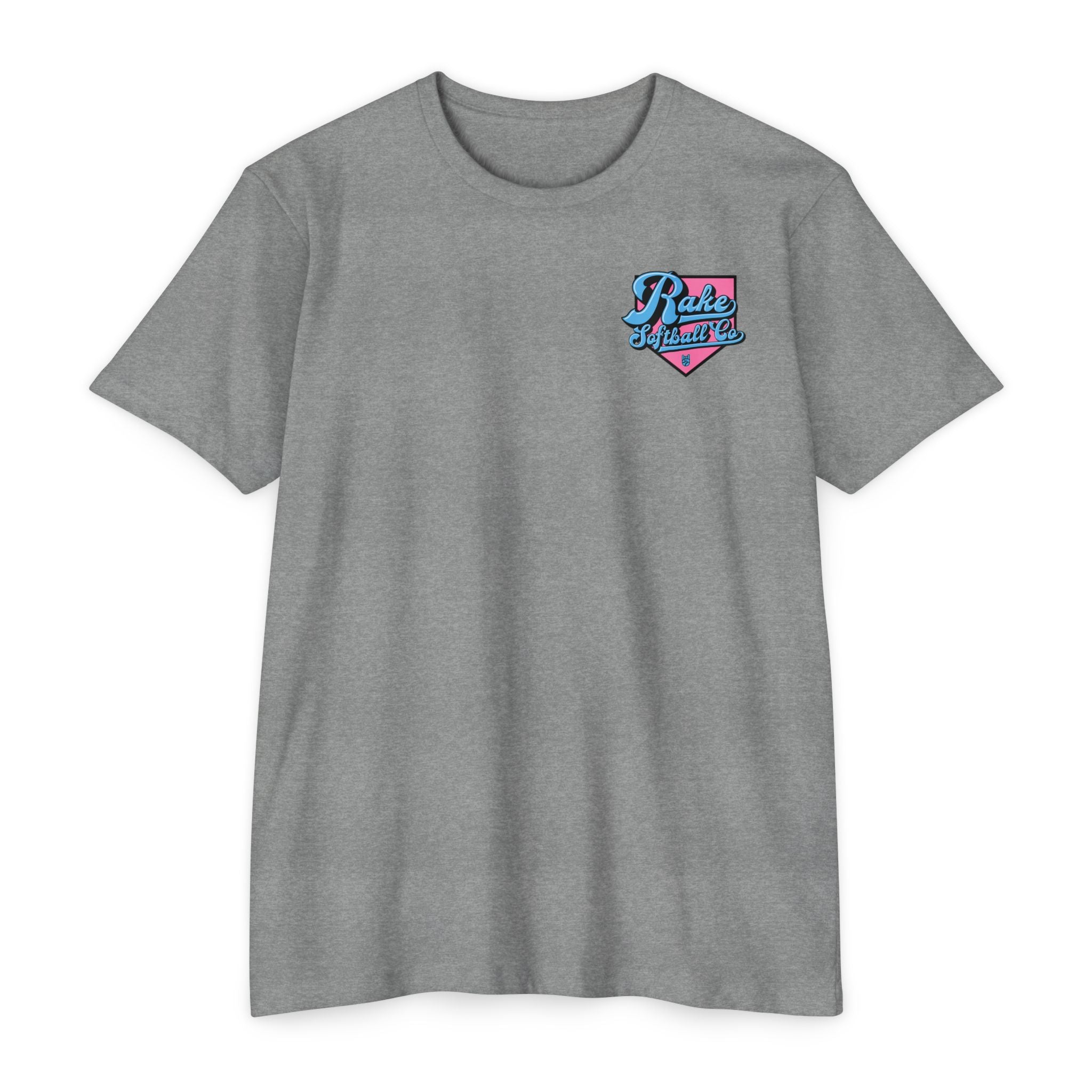Rake Softball Co. Tee - Rake Baseball Company - RAKE BASEBALL | BASEBALL T-SHIRT | BASEBALL CLOTHING | GOOD VIBES ONLY