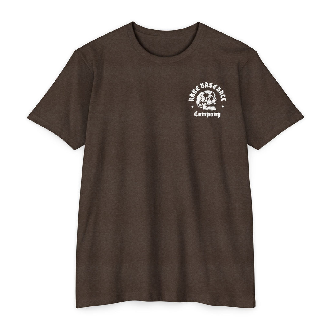 Skull Work For It Tee - Rake Baseball Company - RAKE BASEBALL | BASEBALL T-SHIRT | BASEBALL CLOTHING | GOOD VIBES ONLY