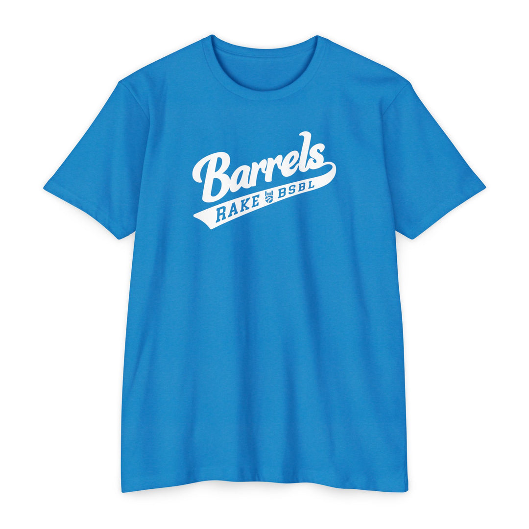 Barrels Tee - Rake Baseball Company - RAKE BASEBALL | BASEBALL T-SHIRT | BASEBALL CLOTHING | GOOD VIBES ONLY