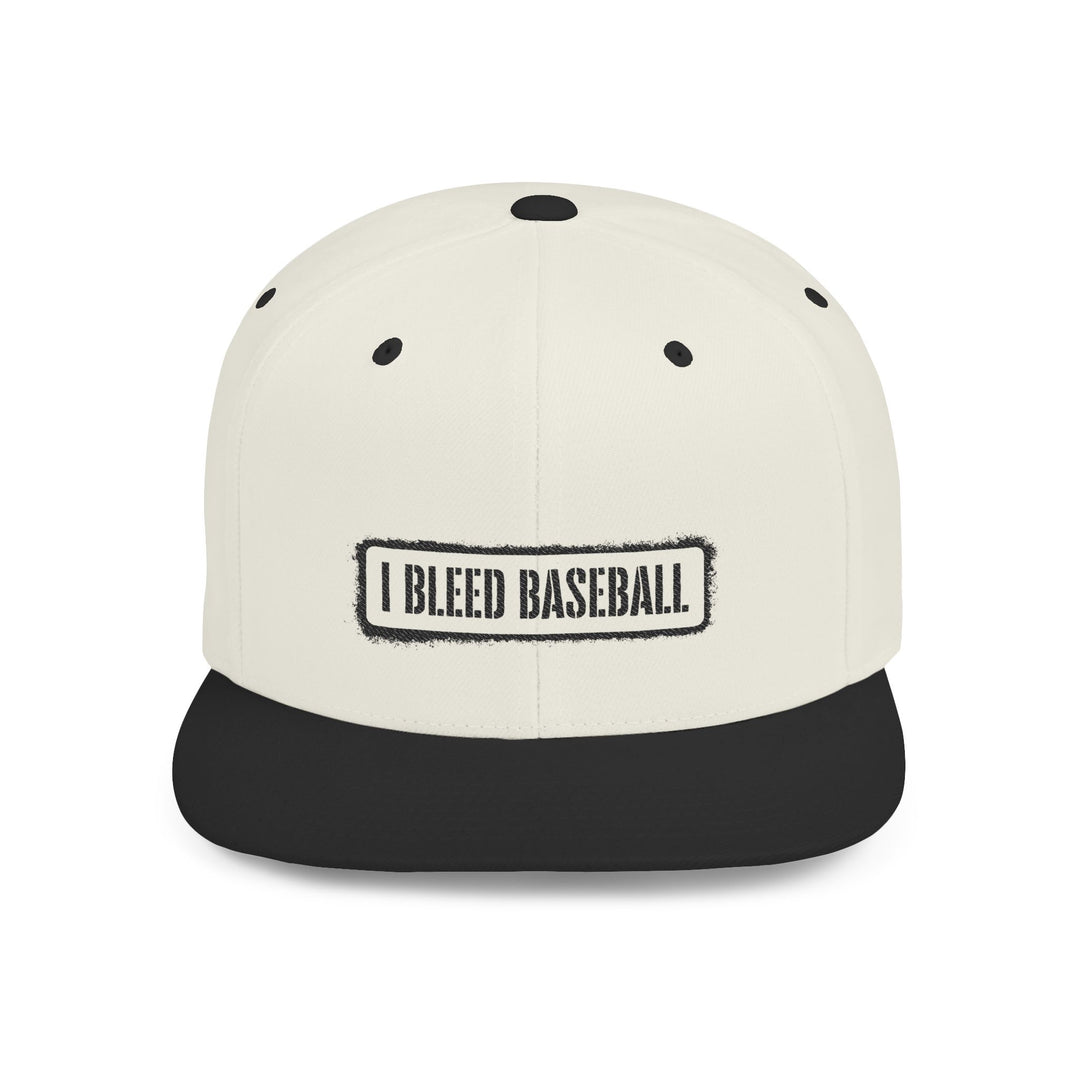I Bleed Baseball Snapback Hat