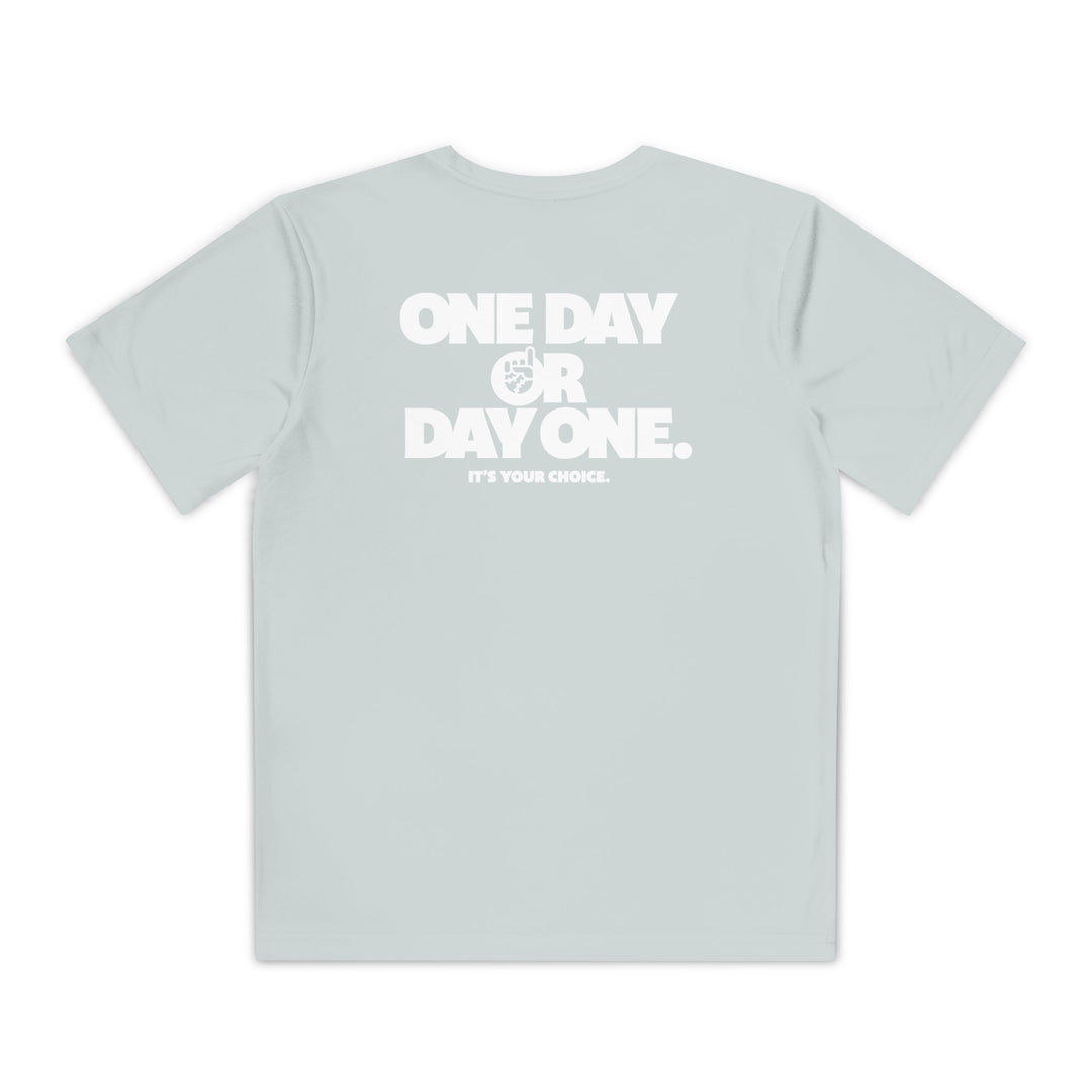 Kids One Day or Day One Dry Fit Tee - Rake Baseball Company - RAKE BASEBALL | BASEBALL T-SHIRT | BASEBALL CLOTHING | GOOD VIBES ONLY