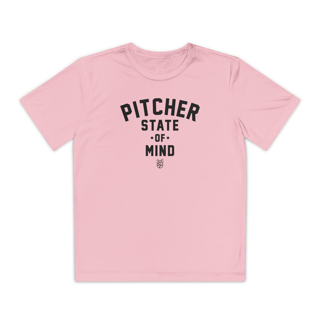 Kids Pitcher State Of Mind Dry Fit Tee