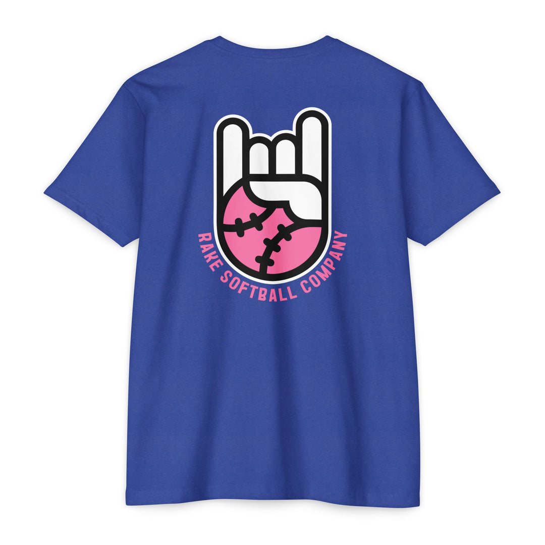 Rake Softball Company Tee - Rake Baseball Company - RAKE BASEBALL | BASEBALL T-SHIRT | BASEBALL CLOTHING | GOOD VIBES ONLY