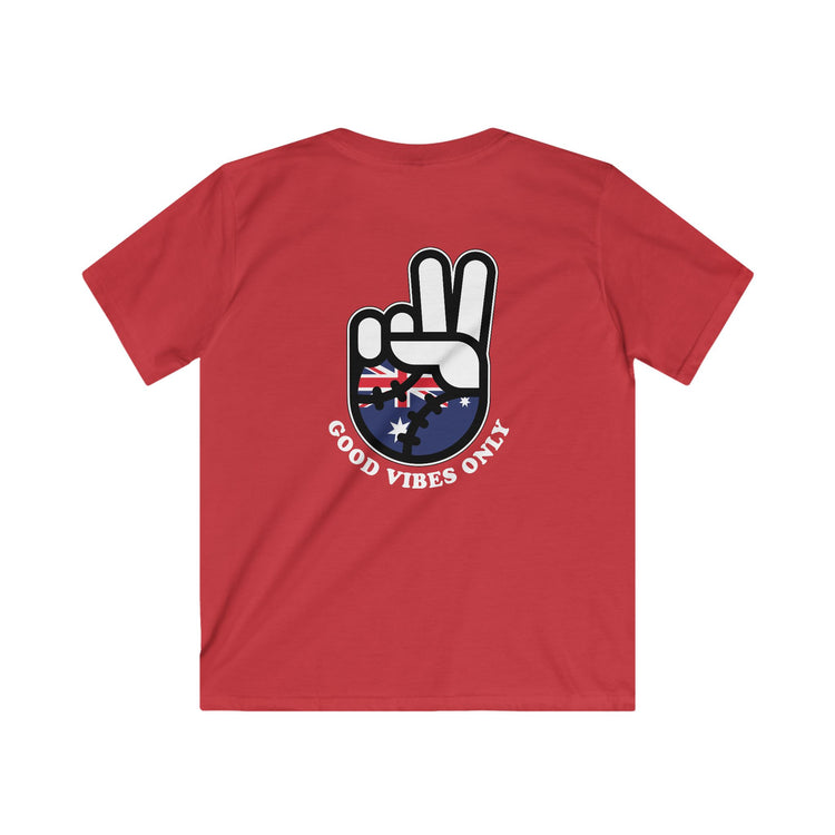 Kids Australia Inspired WBC Edition Tee - Rake Baseball Company - RAKE BASEBALL | BASEBALL T-SHIRT | BASEBALL CLOTHING | GOOD VIBES ONLY