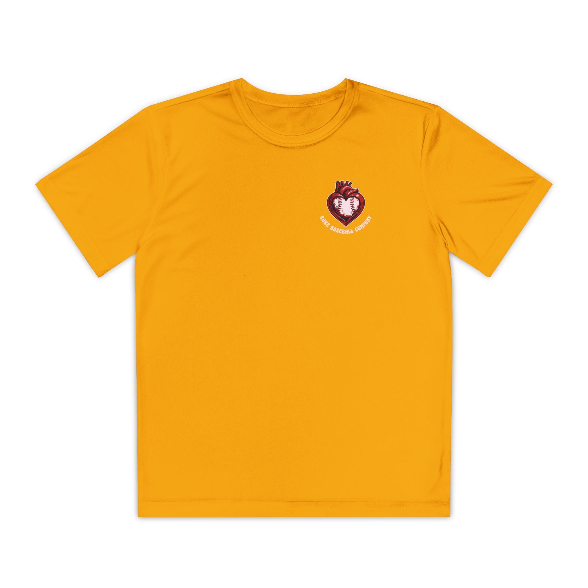 Kids True Amor Baseball Dry Fit Tee - Rake Baseball Company - RAKE BASEBALL | BASEBALL T-SHIRT | BASEBALL CLOTHING | GOOD VIBES ONLY